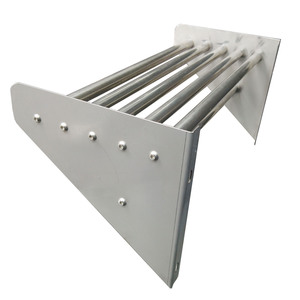 Estante de Esquina de Acero Inoxidable VTC para Uso en Hoteles, Diseño Moderno, Ecológico y que Ahorra Espacio, 600x300mm, Acabado en Latón - Product Image 1