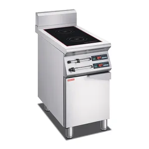 Thương mại Nhà bếp điện cảm ứng phạm vi 2 Burner Bếp điện bếp cảm ứng cooktops Bếp điện với lò nướng
