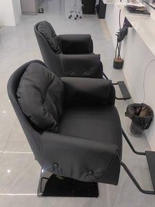 Chaise de Barbier Pivotante en Cuir PU pour Salon de Beauté, en Acier Inoxydable, Échantillon Gratuit, Vente en Gros - Product Image 6