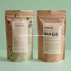 Custom Logo BOPP/VMPET/PE Food Grade Valve Zipper Stand up Coffee <b>Bean</b> Pouches <b>Bags</b> Bottom Side Packaging - Product Image 2