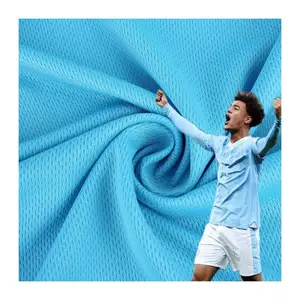 Customization Basketball Soccer Sports Breathable100% Polyester Bird Eyes Circular Knit Fabric