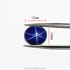 Lindy Étoile <span class=keywords><strong>Saphir</strong></span> Perles <span class=keywords><strong>Bleu</strong></span> Ovale Forme <span class=keywords><strong>Saphir</strong></span> Cabochon <span class=keywords><strong>Opaque</strong></span> Pierre Étoile <span class=keywords><strong>Saphir</strong></span> Rose - Product Image 3