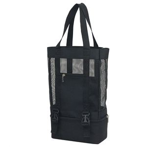 Bolsa de Playa Aislada con Logotipo Personalizado OEM, Bolsa Refrigerante de Picnic de Doble Capa - Product Image 2