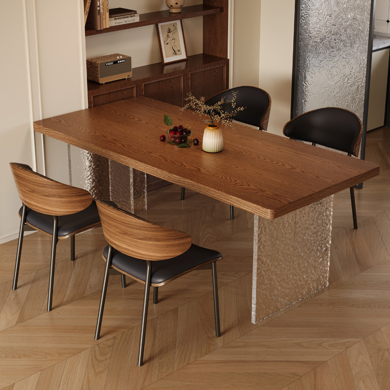 Mesa flotante acrílica [tablero engrosado de 4,3 cm]