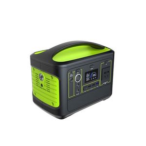 Portable High Capacity Outdoor Power Station <b>Solar</b> <b>Generator</b> 1000W Inverter Fast Charging Li-ion Battery Plug WWD500W 3 USB LED - Product Image 1