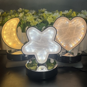 Chất Lượng Cao Cầu Vồng Fluorite Và Rose Quartz Pha Lê Đèn Reiki Chữa Bệnh Thiền Ánh Sáng Ban Đêm Hoàn Hảo Trang Trí Nội Thất Quà Tặng - Product Image 2