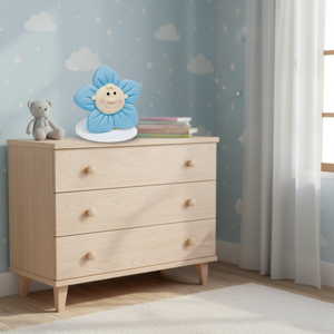 Decorazioni per Bambini e Neonati con Fiori Azzurri - Product Image 3