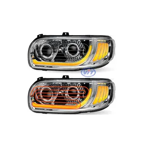 VIT-Em American Truck Parts Head Lamp Fits For PETERBILT 377 For 389 OEM P54-6112-110 BODY SPARE PARTS