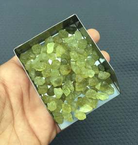 พลอยโกเมนธรรมชาติแบบไม่ผ่านการดูแล50ชิ้น,พลอยหลวมคุณภาพสูงของอินเดียสำหรับผู้ค้าส่งเครื่องประดับทำหยาบ - Product Image 5