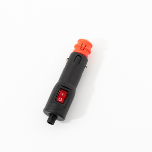 12V/24V DC 10A 120W araç çakmak erkek soket otomatik şarj adaptörü fiş <span class=keywords><strong>Jack</strong></span> Rocker ile On/off anahtarı gösterge ışığı - Product Image 1