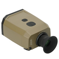 Télémètre laser portable avec fonction de calcul balistique via application, portée 10 km, grossissement 7x, étanche IP67, batterie rechargeable