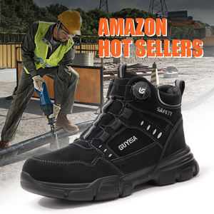 Chaussures <span class=keywords><strong>de</strong></span> <span class=keywords><strong>sécurité</strong></span> intelligentes GUYISA anti-écrasement et anti-perforation, légères, noires, résistantes à l'usure, confortables, avec bouton intelligent - Product Image 5