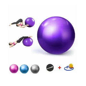 Xiamen balle de yoga personnalisée anti-éclatement <span class=keywords><strong>gym</strong></span> PVC logo personnalisé balle d'exercice 65cm vente en gros balle d'accouchement de haute qualité pour la grossesse - Product Image 4