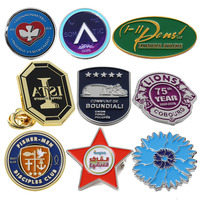 Fabricant Personnalisé Créez Vos Propres Badges Épingles Métal Logo Broches Émaux Durs Mous Pin's Revers pour Vêtements