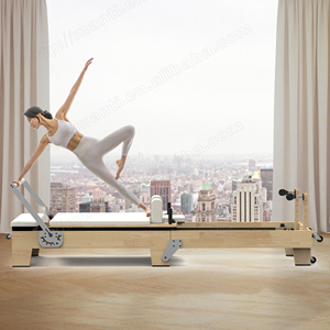 เตียงไม้พับได้สำหรับใช้ในบ้านเครื่องออกกำลังกายพิลาทิสอุปกรณ์พับได้ - Product Image 3