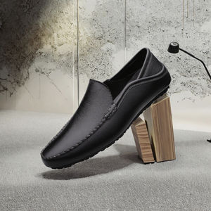 Men's Fashion Trend Oversized Casual <b>Shoes</b> Breathable Lightweight Soft Soled <b>Waterproof</b> Anti-Slip Loafers Comfortable Autumn - Product Image 3