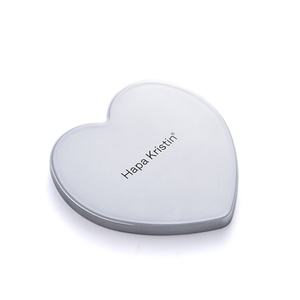<b>Mirror</b> Manufacturer Portable <b>Compact</b> Makeup <b>Mirror</b> Metal Heart Shape Handheld Single Side <b>Mirror</b> - Product Image 6