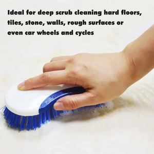 Brosse de nettoyage multifonctionnelle en plastique PP robuste, directement de l'usine, pour vêtements, chaussures et lessive - Product Image 4