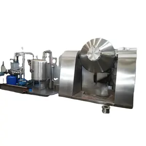 New Double Cone Vacuum Rotary Dryer with Steam Heating Method with alcohol recovery system