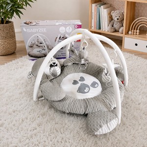 <span class=keywords><strong>Tapis</strong></span> d'éveil <span class=keywords><strong>de</strong></span> luxe gris en minky pour bébé, <span class=keywords><strong>tapis</strong></span> <span class=keywords><strong>de</strong></span> jeu rembourré en forme d'ours en peluche, centre d'apprentissage sensoriel <span class=keywords><strong>de</strong></span> style nordique, cadeau pour nouveau-né - Product Image 6