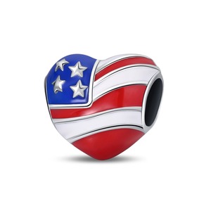 Nuevo Colgante de Mariposa con Bandera Nacional Personalizada, Chapado en Oro, de Cobre Esmaltado, Estilo Punk, para Niños, Pulsera de Alta Calidad - Product Image 3