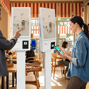 Terminal de Pago Automático para Tiendas de Alimentos de 21/27 Pulgadas con Sistema Android, Pantalla Táctil y Impresora de 80mm en Stock - Product Image 3