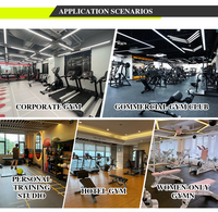 Paquete de Equipos de Gimnasio Comerciales para Gimnasios Iniciales |   Conjunto Completo con Caminadora y Máquinas de Fuerza