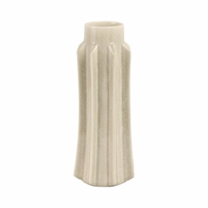 Vaso Sfaccettato con Pannelli Verticali per Esposizione Decorativa in Soggiorno - Product Image 1