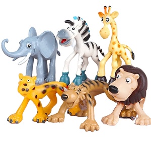 Ensemble de figurines de dessins animés version Q, modè<span class=keywords><strong>le</strong></span> de simulation, échelle 1:1, en plastique souple, jouet pour enfants avec fonction souffleur d'air, état neuf, marque YX - Product Image 1