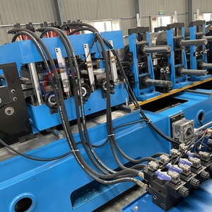 Tam Otomatik Değiştirilebilir CZ Profil Rulo Şekillendirme Makinesi PLC Kontrol Sistemi Çelik Çerçeve - Product Image 3
