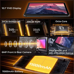 Tablet PC Resistente de 10.1 Pulgadas, Android 14, Octa Core, 6GB, 256GB, 4G, 11000mAh, Resistente al Agua, Oukitel RT9 - Product Image 6