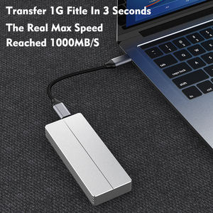 40 Гбит/с NVME M.<span class=keywords><strong>2</strong></span> Thunderbolt3 чехол для корпуса жесткого диска USB type-c интерфейс Thunderbolt <span class=keywords><strong>3</strong></span> SSD мобильный жесткий диск с портом thunderbolt кабель - Product Image 2