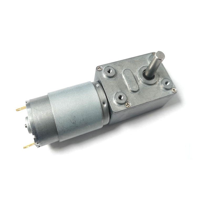 DCウォームギア減速機395 DCモーター12V24Vロボット用DCモーター