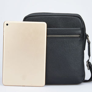 Sac bandoulière en cuir Andong pour homme, cuir de vache véritable, sac à bandoulière simple et élégant pour affaires, sac messager multifonction 6661 - Product Image 6