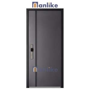 Anlike Entrée coupe-feu extérieure <span class=keywords><strong>en</strong></span> alliage de zinc anti-vol Design unique Sécurité moderne Portes pare-balles - Product Image 6