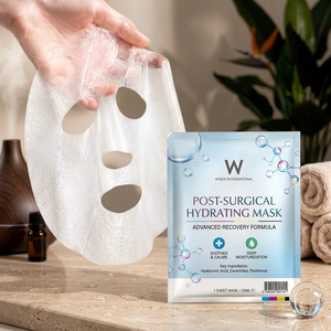 Masque facial hydratant profond OEM à faible MOQ (4000 pièces), marque privée, pochette en aluminium personnalisée couleur intégrale - Product Image 1