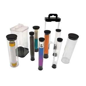 หลอดบรรจุภัณฑ์พลาสติก PETG PVC แบบใส ทรงกลมและทรงเหลี่ยม พร้อมฝาปิดแบบแขวน สำหรับเครื่องมือตัดซีเอ็นซี ดอกสว่าน และอุปกรณ์ฮาร์ดแวร์ - Product Image 2