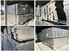 Q235 mạ kẽm thép kim loại giàn giáo ván với móc đi bộ Hội Đồng Quản trị đi bộ thông qua kích thước giàn giáo - Product Image 4