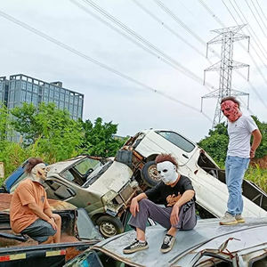 Nicro Michael Myers Latex Horror Masks Hot Movie Game Face Headgear Costume Scary Halloween Party Mask - Product Image 3