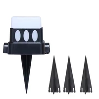 Fête de vacances LED Pelouse Plug-In Point Lumière Extérieure Décorative Jardin Led Lumières Amusement Led Éclairage