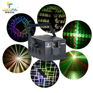 Lightful siêu hoạt hình RGB Laser 10W 12W 15W đa hiệu ứng thanh DJ hộp đêm DMX ánh sáng sân khấu - Product Image 3