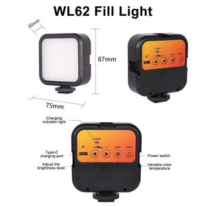 Lampe LED portable Takenoken pour vidéo, mini éclairage de remplissage en plastique pour caméra, téléphone portable et maquillage, idéale pour le streaming en direct et la photographie - Product Image 3