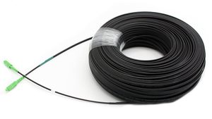 Cable de Fibra Óptica Monomodo Simplex FTTH G657A2 Negro LSZH Autoportante de 1M, Gran Venta - Product Image 4