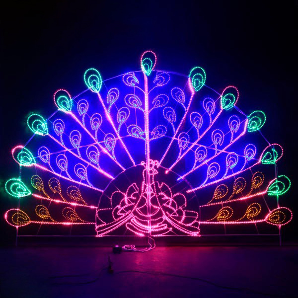 2022 New Outdoor LED Garden Decorate Christmas 3D Motif Light