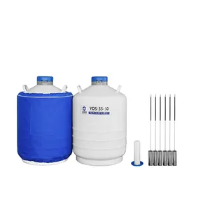 35 Liter YDS series Aluminum Ln2 Tank Liquid Nitrogen Container Livestock Farm Vet Cryo Storage Dewar