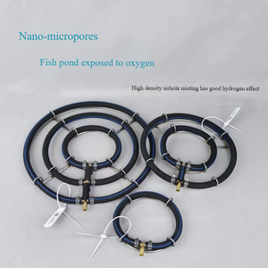 Bể cá Dải thép không gỉ oxy sục khí Ống nuôi trồng thủy sản oxy hóa Nano bong bóng Vòng không khí đá - Product Image 2