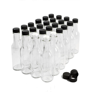 Botella pequeña <span class=keywords><strong>de</strong></span> aceite <span class=keywords><strong>de</strong></span> oliva <span class=keywords><strong>de</strong></span> 5oz con cápsula retráctil, Mini botella <span class=keywords><strong>de</strong></span> <span class=keywords><strong>vino</strong></span> <span class=keywords><strong>para</strong></span> regalos <span class=keywords><strong>de</strong></span> <span class=keywords><strong>boda</strong></span>, botella <span class=keywords><strong>de</strong></span> salsa picante <span class=keywords><strong>de</strong></span> vidrio con tapa negra - Product Image 4