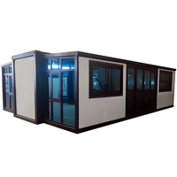 Maison préfabriquée de luxe extensible à bas prix, 2, 3, 4, 5 chambres, villa préfabriquée, maison portable, casas prefabricadas