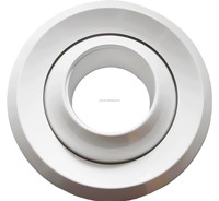 Buse à jet sphérique HVAC, diffuseur rond réglable pour ventilation intérieure et extérieure