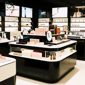 Modern Luxury 3D Design Cosmetic Shop Furniture Makeup Showcase Acrylic Display for Shopping Malls Skincare Stores - Product Image 4